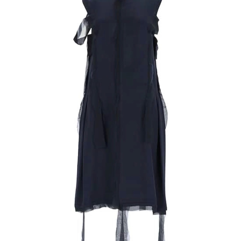 Maison Martin Margiela Navy Midi Dress